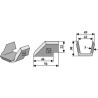 Contre-lame - DeLaval - 94689730