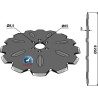 Coutre pour charrue Ø500x5 - Rabe - 7209.01.02