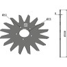 Chasses débris étoilés Ø330 - Strip-Till