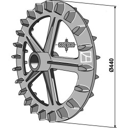 Roue crosskill - Ø440mm