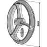 Roue cambridge - Ø600mm