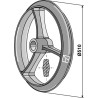 Roue cambridge - Ø510mm