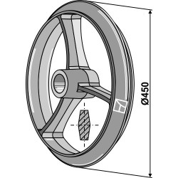 Roue cambridge - Ø450mm