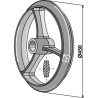 Roue cambridge - Ø450mm