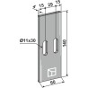 Racloir pour rouleaux packer - Sicma