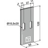 Racloir pour rouleaux packer - Landsberg - 060800