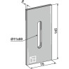 Racloir pour rouleaux packer - Niemeyer - 034218