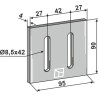 Racloir pour rouleaux packer - Maschio / Gaspardo - 27100539 (36100499)