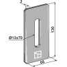 Racloir pour rouleaux packer - Feraboli - C646710