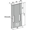 Racloir pour rouleaux packer - Eberhardt