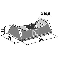 Piéce de serrage - Kemper - 7417