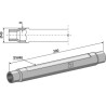 Tube M36x3