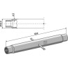Tube M27x3
