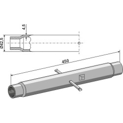 Tube M27x3