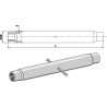 Tube M24x3