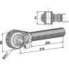 Borne M42x3 - 200