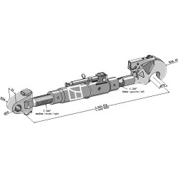 Barre de poussée compl. - Massey Ferguson