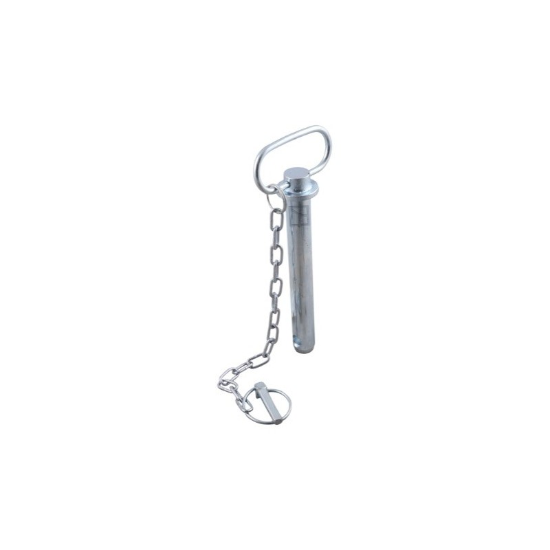Broche à poignée avec chaîne et goupille