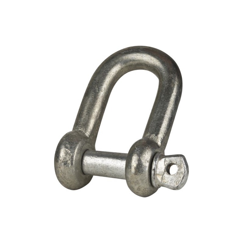 Manille droite standart  22,2mm galvanisées