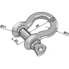 Manille  11,0mm galvanisées