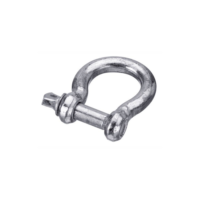 Manille 19,1mm - galvanisées