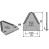 Couteau pour moissonneuse-batteuse - Claas - 611.203.1