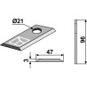 Couteau rotatif 96x47mm - SIP - 152.147.607