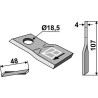 Couteau rotatif 107x48mm - Vicon - 902-61560