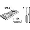 Couteau rotatif 107x48mm - Vicon - 902-61559