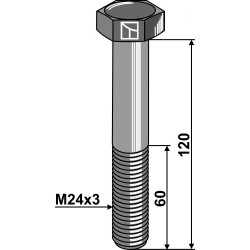 Boulon - M24x3 - 10.9 - Bednar - 00021142 /KM000275