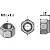 Écrou hexagonal à freinage interne - M16x1,5 - 10.9 - Sauerburger - 01.011.6287