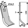 Couteau-Y 130x40mm - Maletti - MA6200080