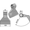 Marteau broyeur 120x40mm - Desvoys - 497