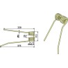 Dent de fenaison Ø9 - gauche - POttinger - 436002