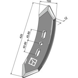 Pointe - ancien modèle - Landsberg - 965.50.055.0
