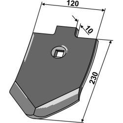 Pointe 10mm - Lemken Smaragd - 3374388