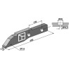 Pied de soc - gauche - Bigham Brothers - 681-066