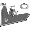 Soc triangulaire 457mm - Case IH - 133770A1