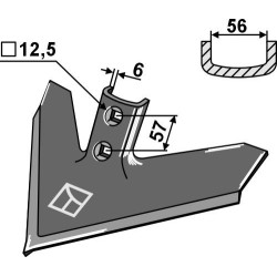 Soc triangulaire 355mm - Case IH - 133768A1