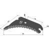 Lame de presse à balles 360mm - Deutz-Fahr - VF06579559 / VF16617411