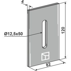 Racloir pour rouleaux packer - Maletti - 306631