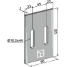 Racloir pour rouleaux packer - Frost - 04223