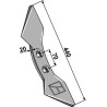 Soc double-coeur 440mm - Stoll - E004613