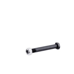 Boulon à tête hexagonale M14x2x90 avec écrou à freinage interne - Muthing - Schraube MU980509 Mutter MU980501