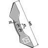 Soc double-coeur 440mm - POttinger - 054697Z