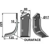 Couteau DURAFACE 225x80mm, gauche - Reekie - RRT199/3