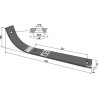 Patin 570mm - Jupidex - M4/SL/04