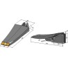 Soc pour dent de sous-soleuse - Carbure - Saphir - 583000075