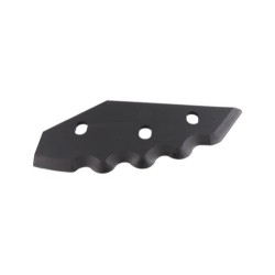 Couteau pour mélangeurs de fourrage, gauche - revêtement carbure - Sgariboldi - CL04.018