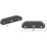 Couteau pour mélangeurs de fourrage - revêtement carbure - Kuhn - A5310403